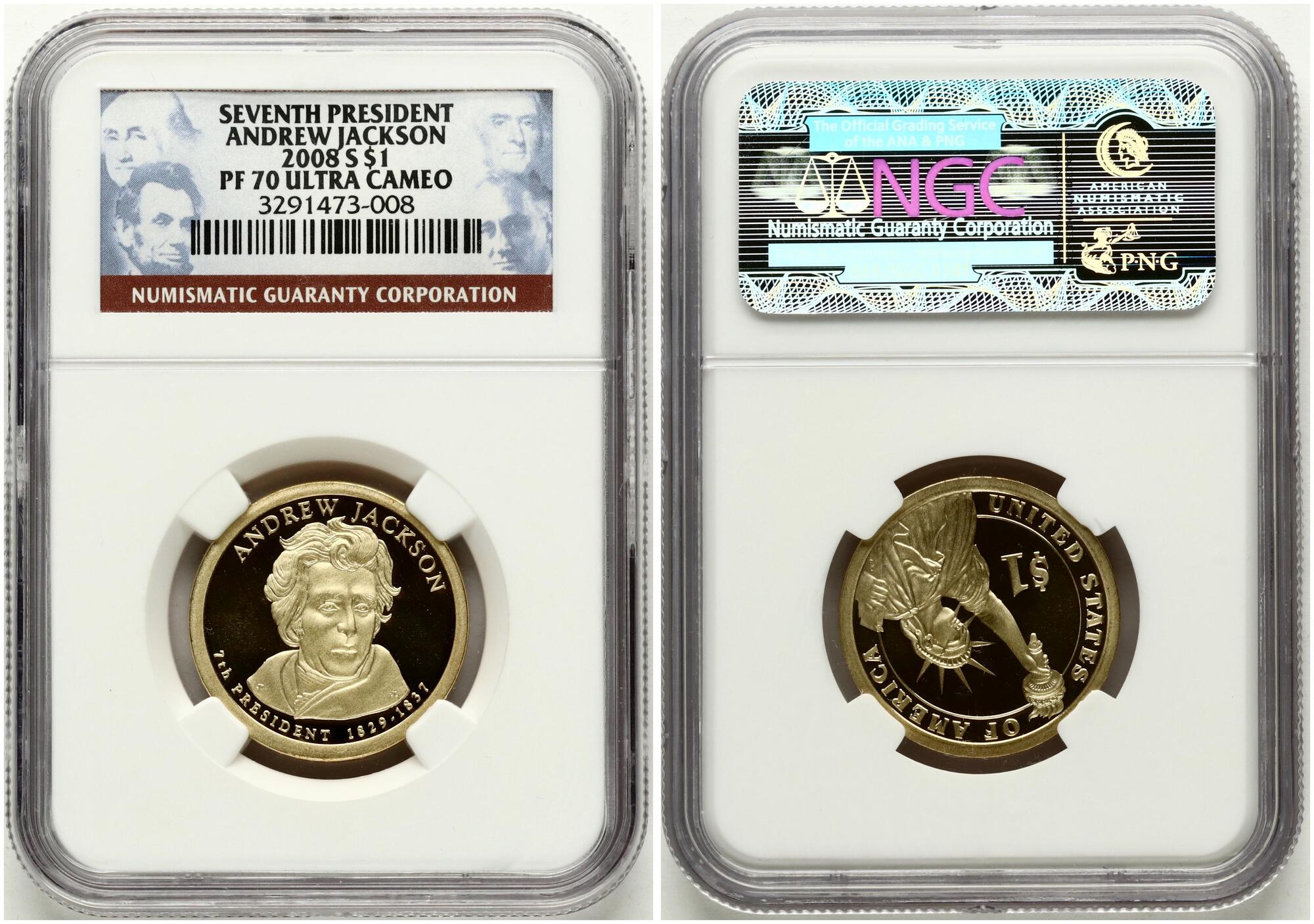 CoinArchives.com Search Results : jackson