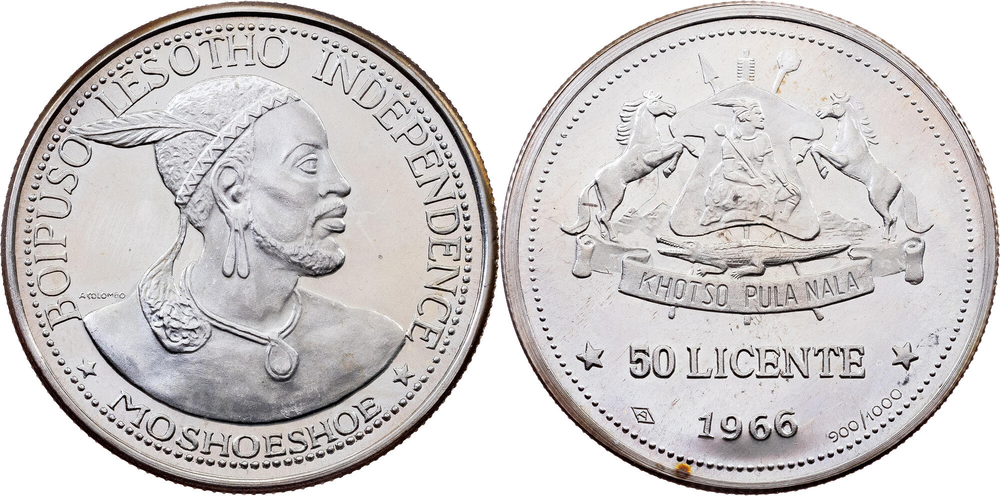 CoinArchives.com Search Results : lesotho