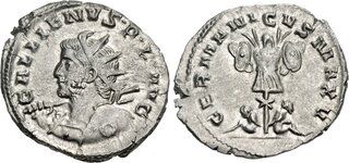 CoinArchives.com Search Results : Gallienus. AD 253-268. AR