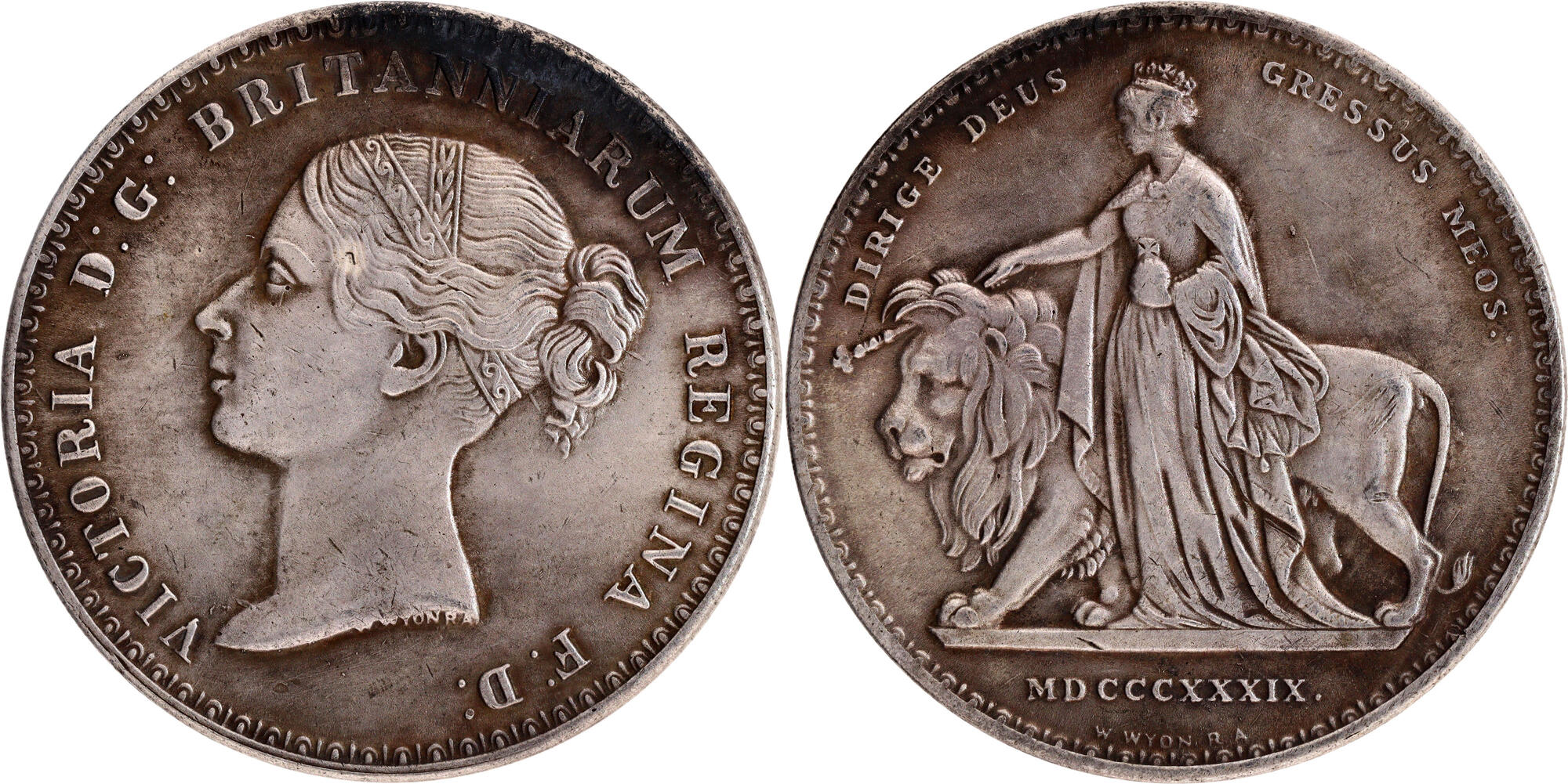 CoinArchives.com Search Results : 5 pounds 1839