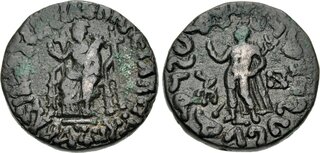 インド・スキタイ王国　アゼス二世　BC30〜20 インド・スキタイ王国 - Wikipedia
