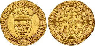 1629年Aフランス 1/12Ecu銀貨 王冠 フルール・ド・リス 1629年Aフランス 1/12Ecu銀貨 王冠 フルール・ド・リス - メルカリ