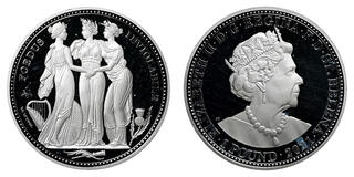 ②ジョージワシントン生誕250周年記念ワシントンシルバーピース