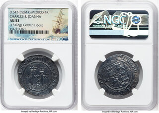 CoinArchives.com Search Results : Carlos & Juana 1504-1516