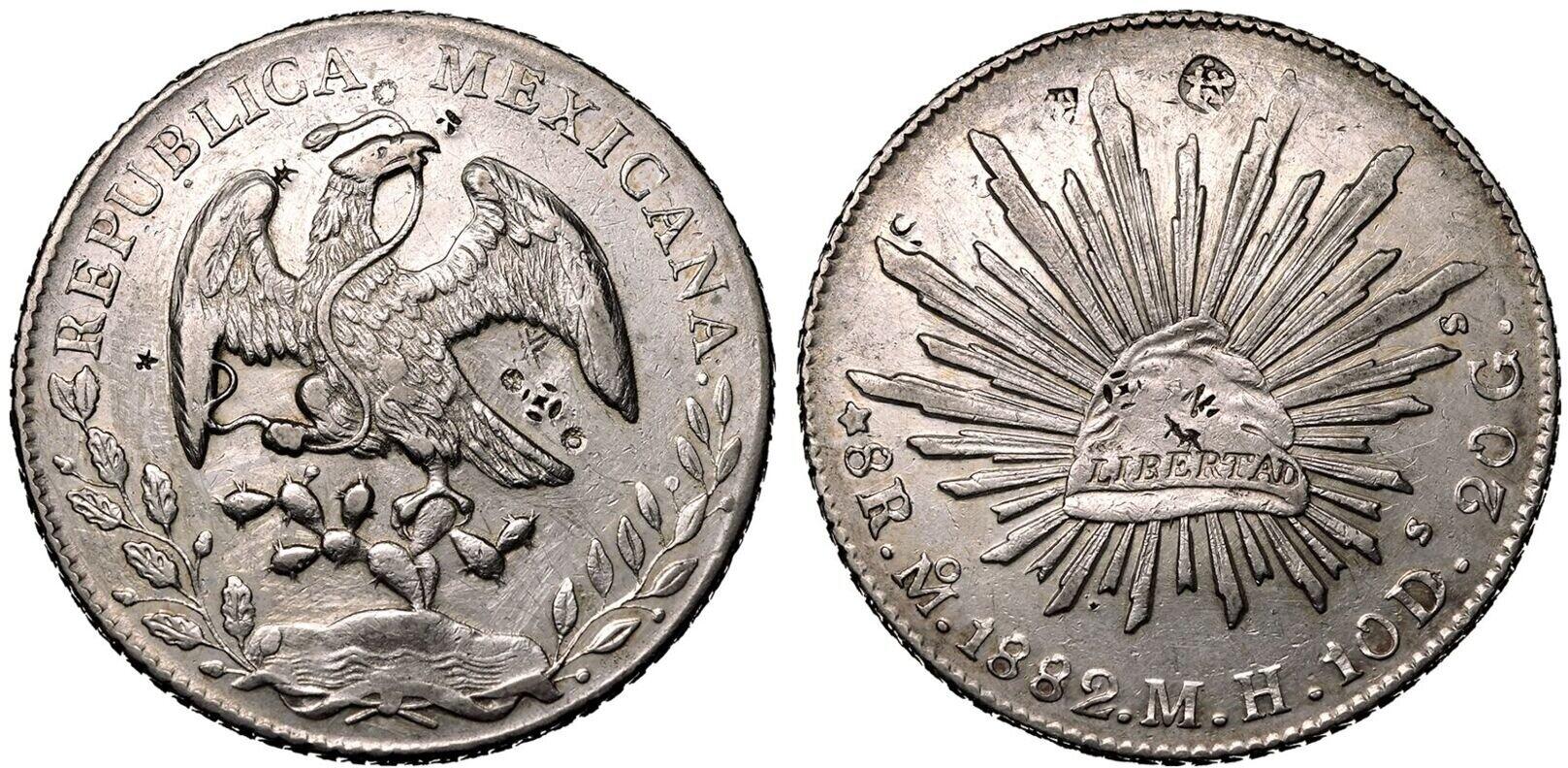 CoinArchives.com Search Results : 8 reales 1892