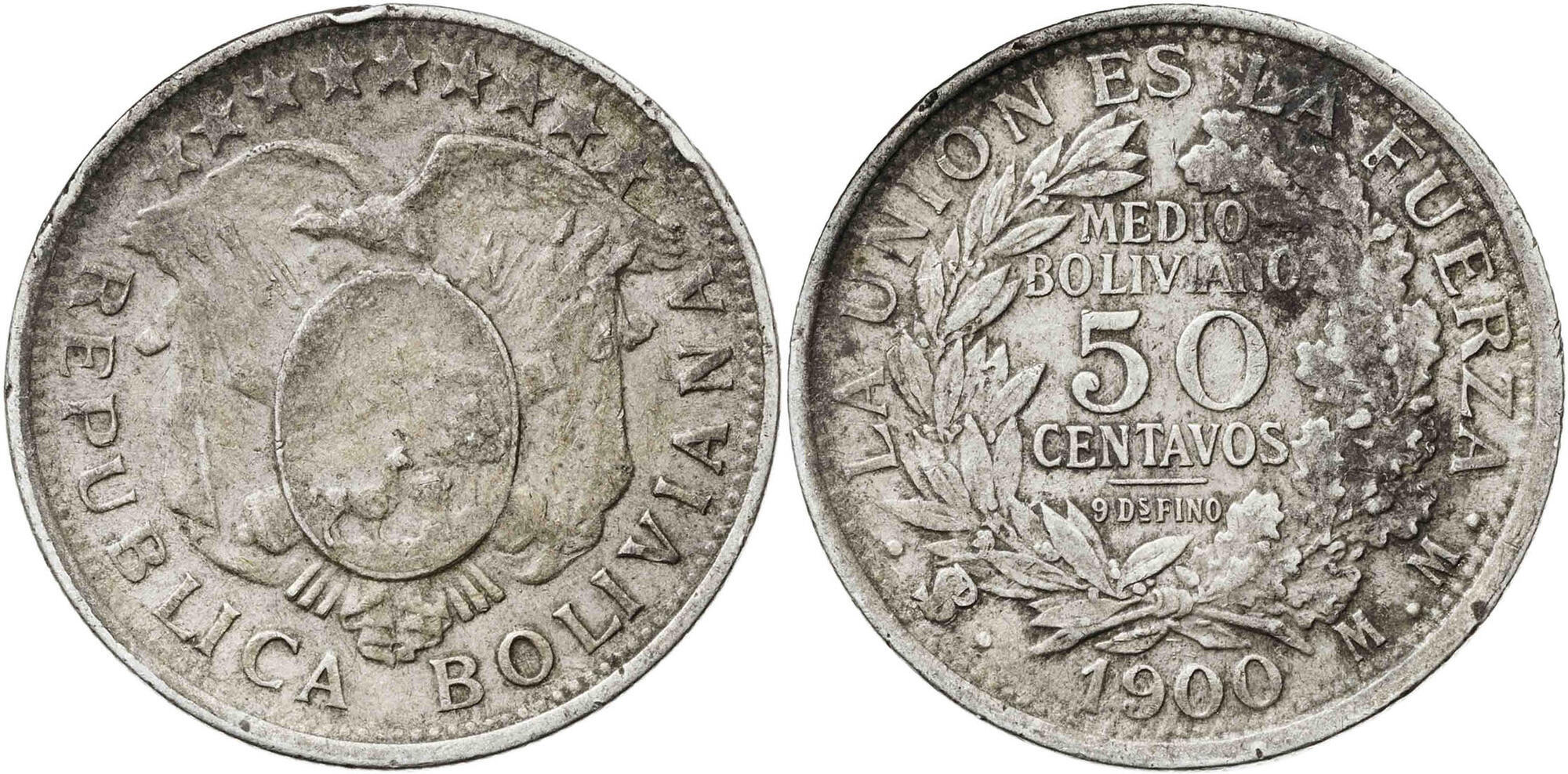 ボリビア 　50Bolivianos 50ボリビアーノ 1928年 50ボリビアーノ券(2018年発行) < ボリビア < 海外通貨 < 文鉄