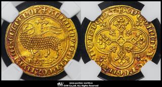TOPPOP 1957年 エリザベス2世 ソブリン 金貨 NGC MS66