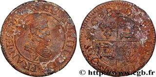 Monnaie Royale Henri IV - Double Tournois 1594 O - Frappe Marteau