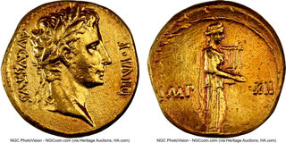 CoinArchives.com Search Results : Augustus AND Aure AND AVGVSTVS