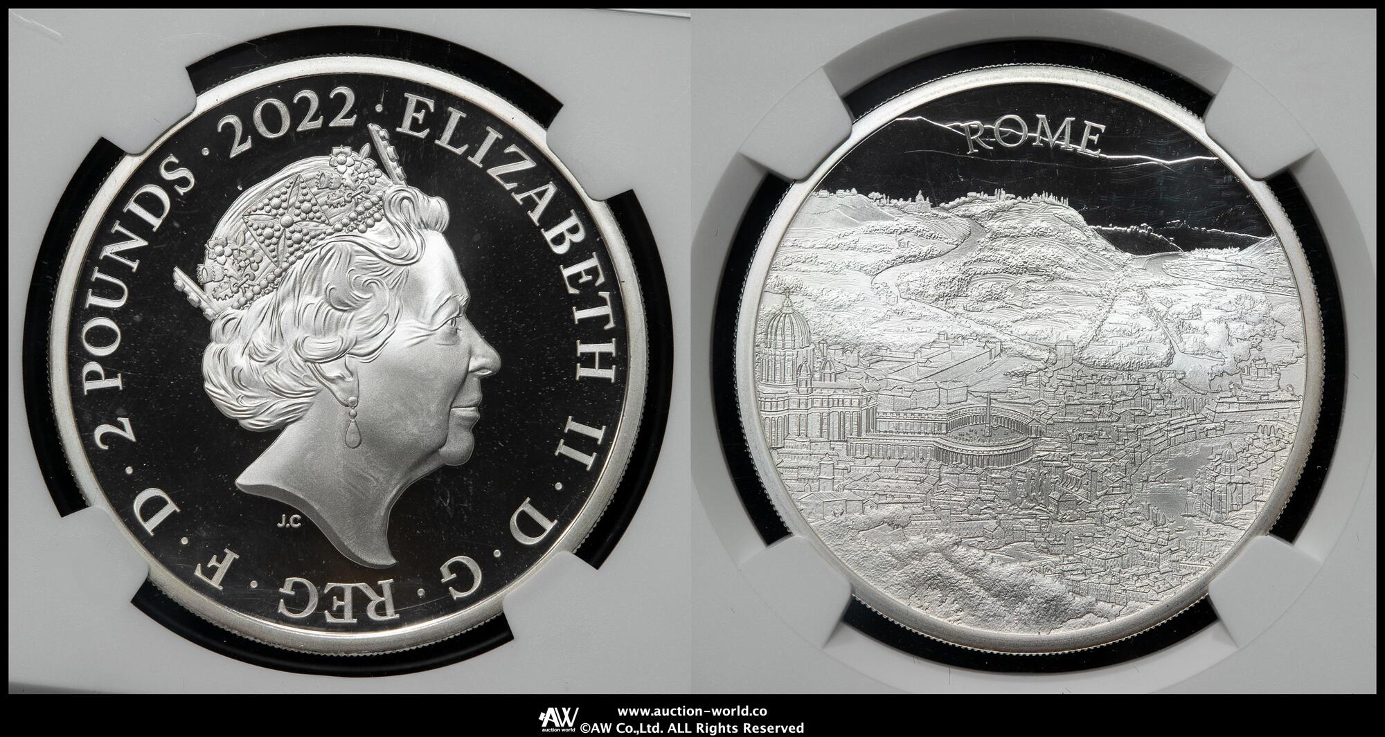 ニウエ　2014年　$1　@4-36 2014 $2 Niue Colorized Proof West Siberian Laika PCGS PR 68