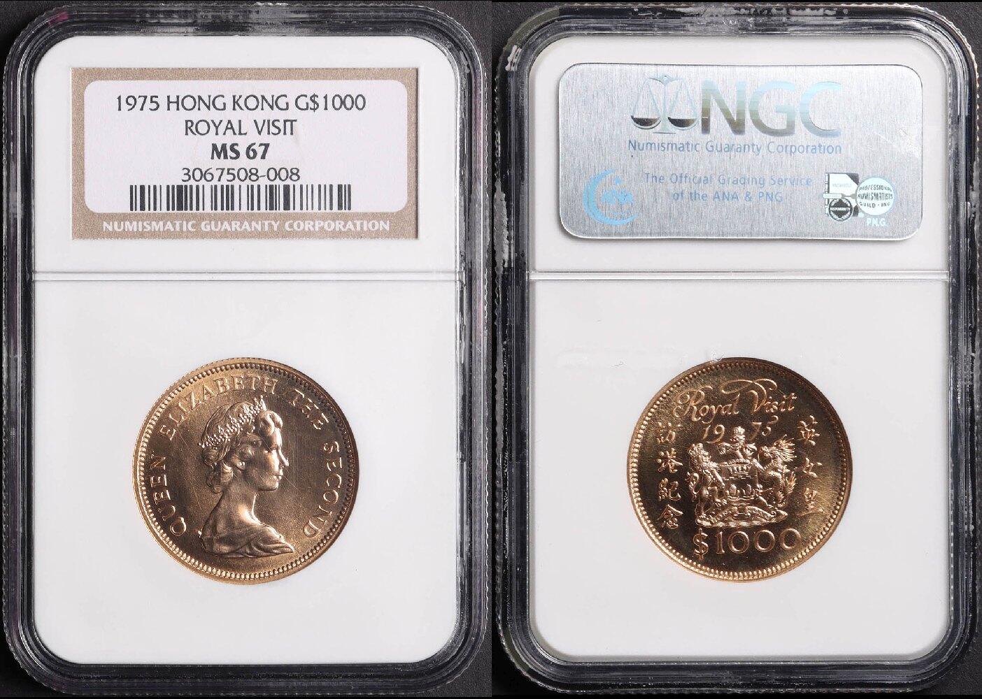 CoinArchives.com Search Results : $1000 Hong kong ROYAL VISIT