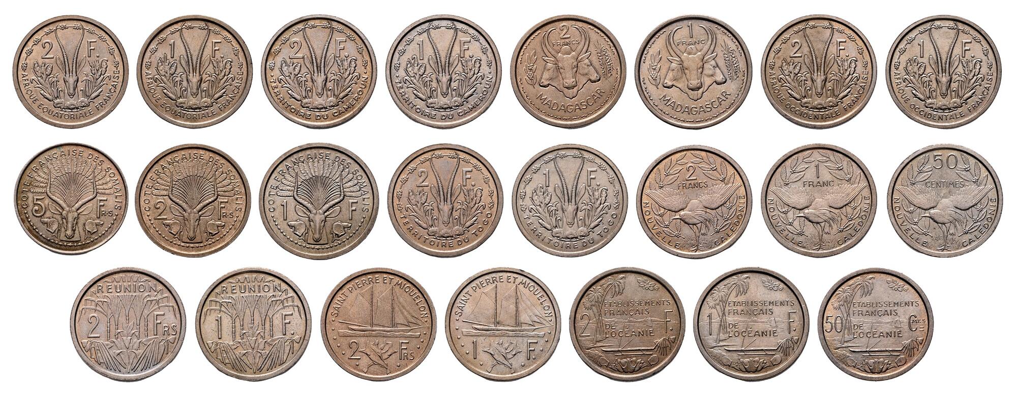 CoinArchives.com Search Results : madagascar