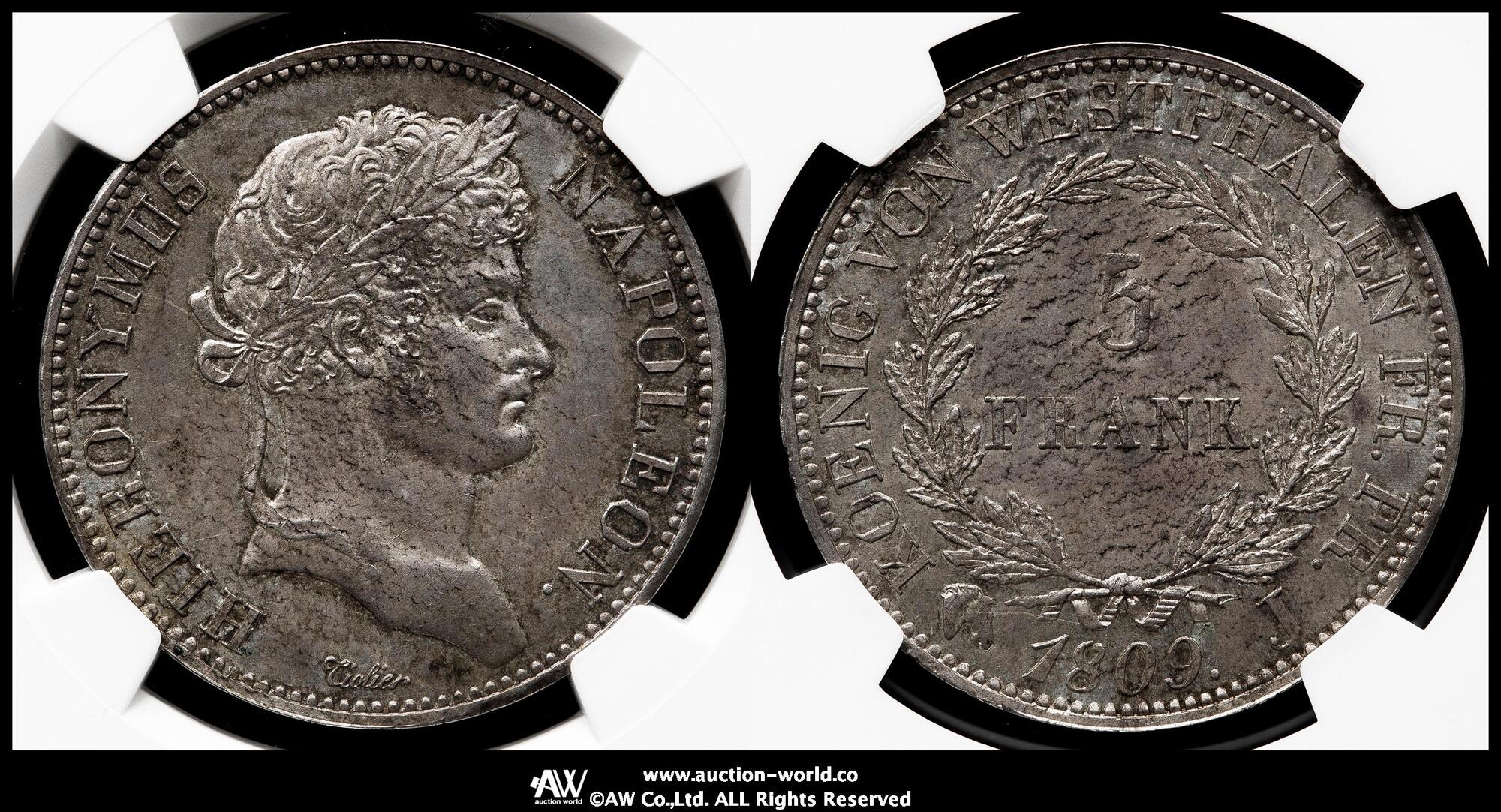 NGC鑑定】ドイツ 1901 プロイセン王国200周年記念 5マルク銀貨