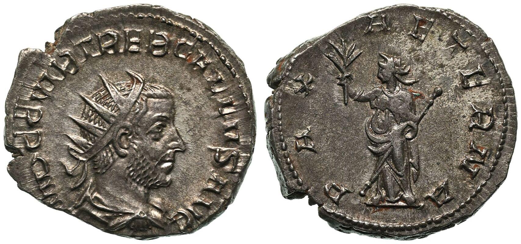 CoinArchives.com Search Results : Trebonianus Gallus, Pax
