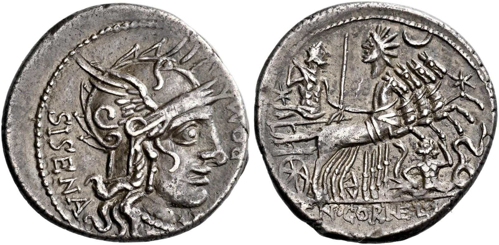 K様「専用ページ」 ローマ共和国 136BC ローマ ディオスキュリ ジェミニ ツインズ