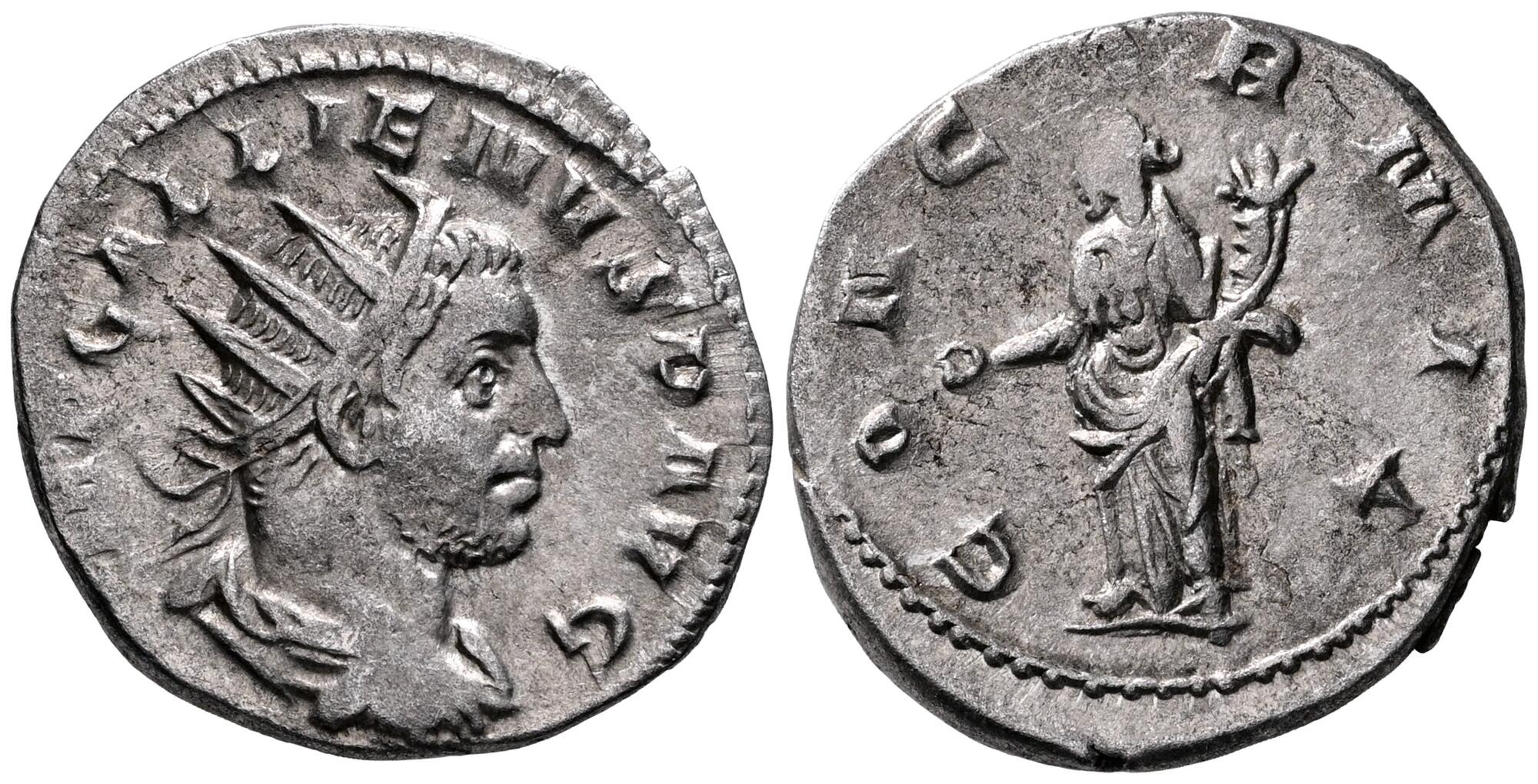 CoinArchives.com Search Results : Gallienus. AD 253-268. AR
