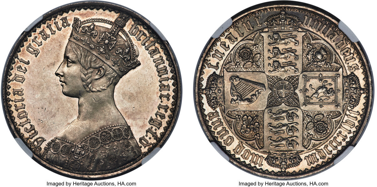 1851 アイルランド INA 銅貨 PCGS PR67RD ゴシッククラウン 1851 アイルランド INA 銅貨 PCGS PR67RD ゴシッククラウン 1851