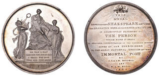 CoinArchives.com Search Results : shakespeare