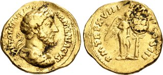 CoinArchives.com Search Results : marcus aurelius aureus