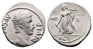 古代ローマレプリカ AVGVSTVSの肖像 CoinArchives.com Search Results : augustus and dena and avgvstvs