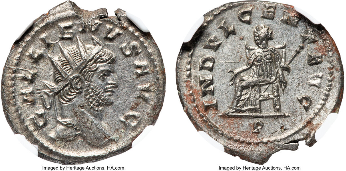 CoinArchives.com Search Results : Gallienus. AD 253-268. AR