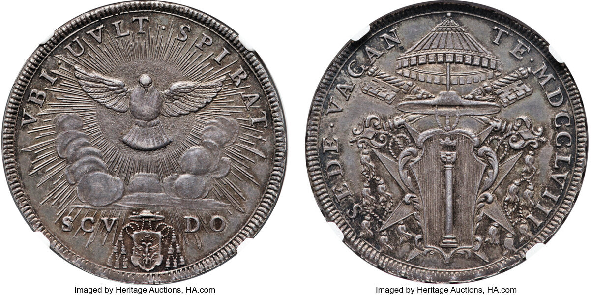 CoinArchives.com Search Results : papal states AND coin