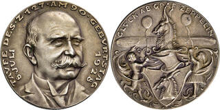 CoinArchives.com Search Results : zeppelin and medaille not mark