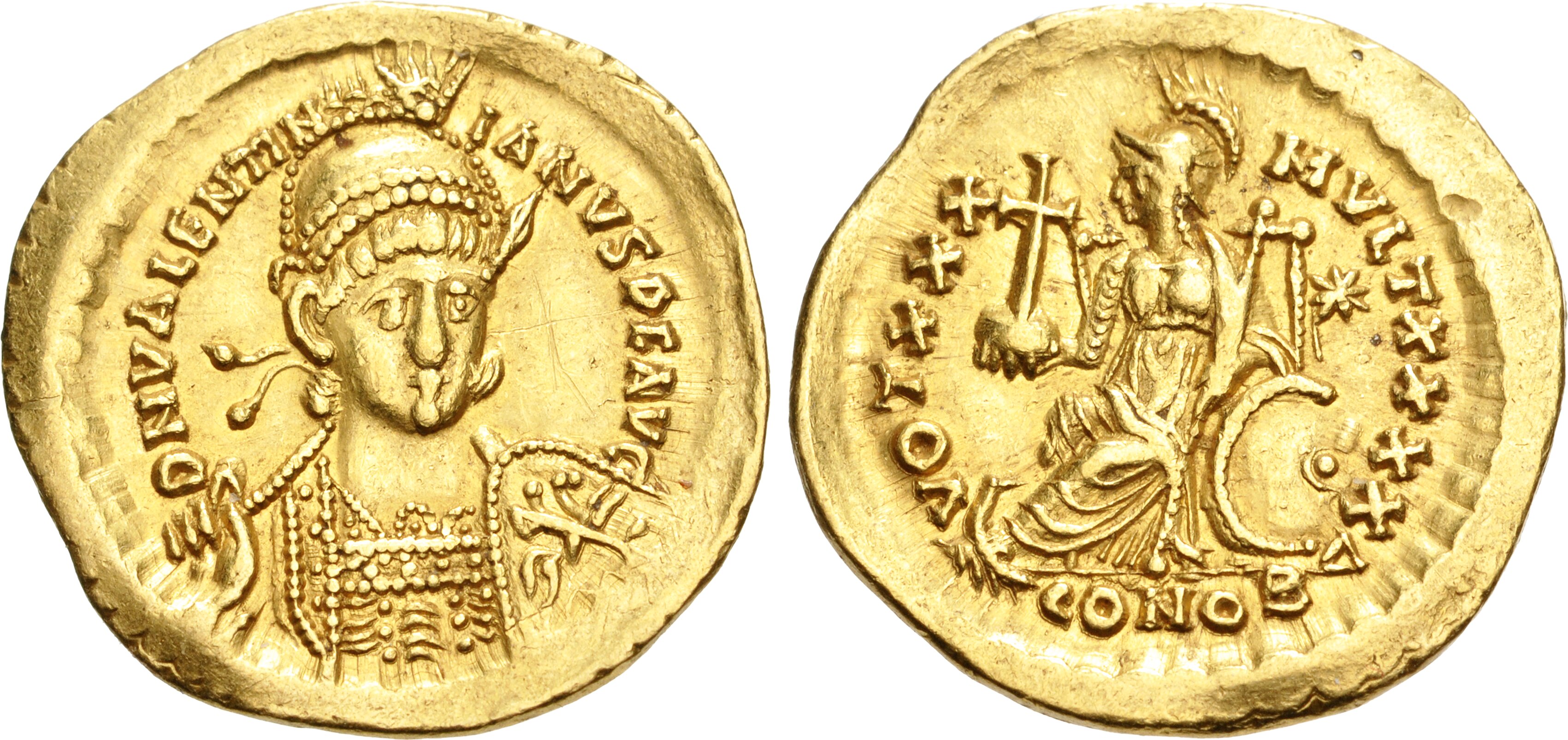 CoinArchives.com Search Results : valentinian iii