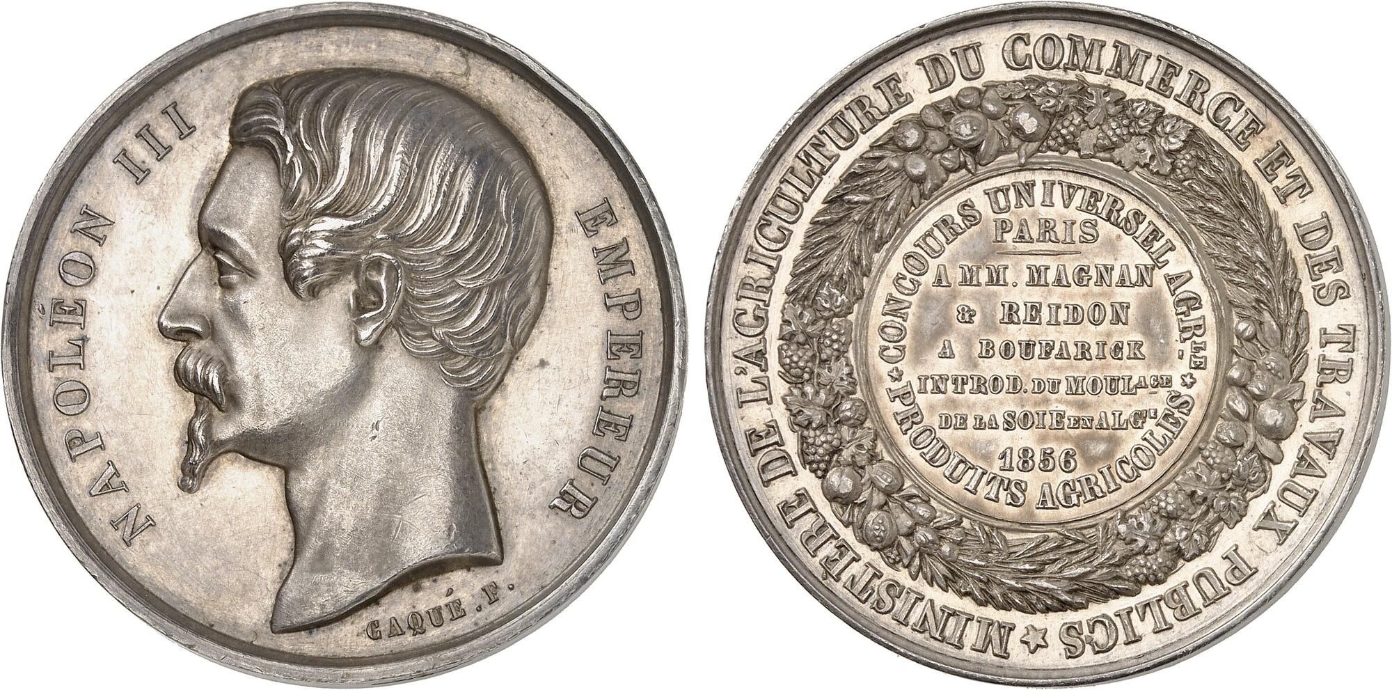Rare Médaille Allégorie De L'agriculture - Département De La Seine #P5C10