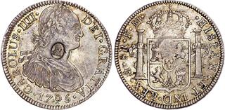 CoinArchives.com Search Results : countermarked