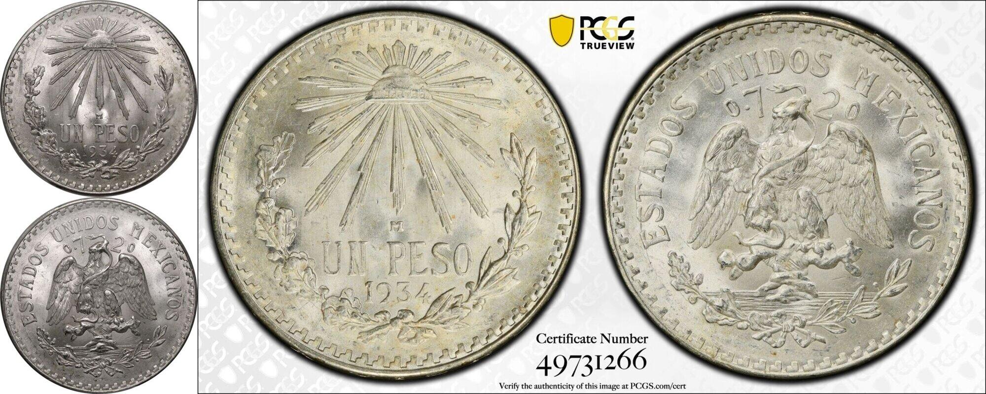 CoinArchives.com Search Results : mexicanos
