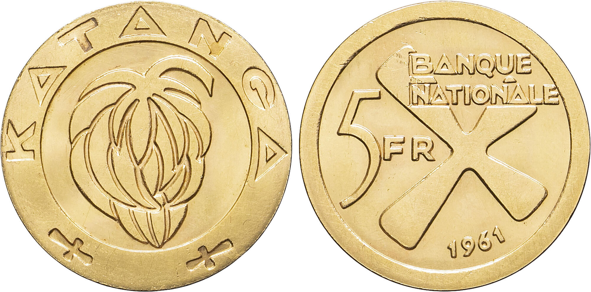 CoinArchives.com Search Results : katanga