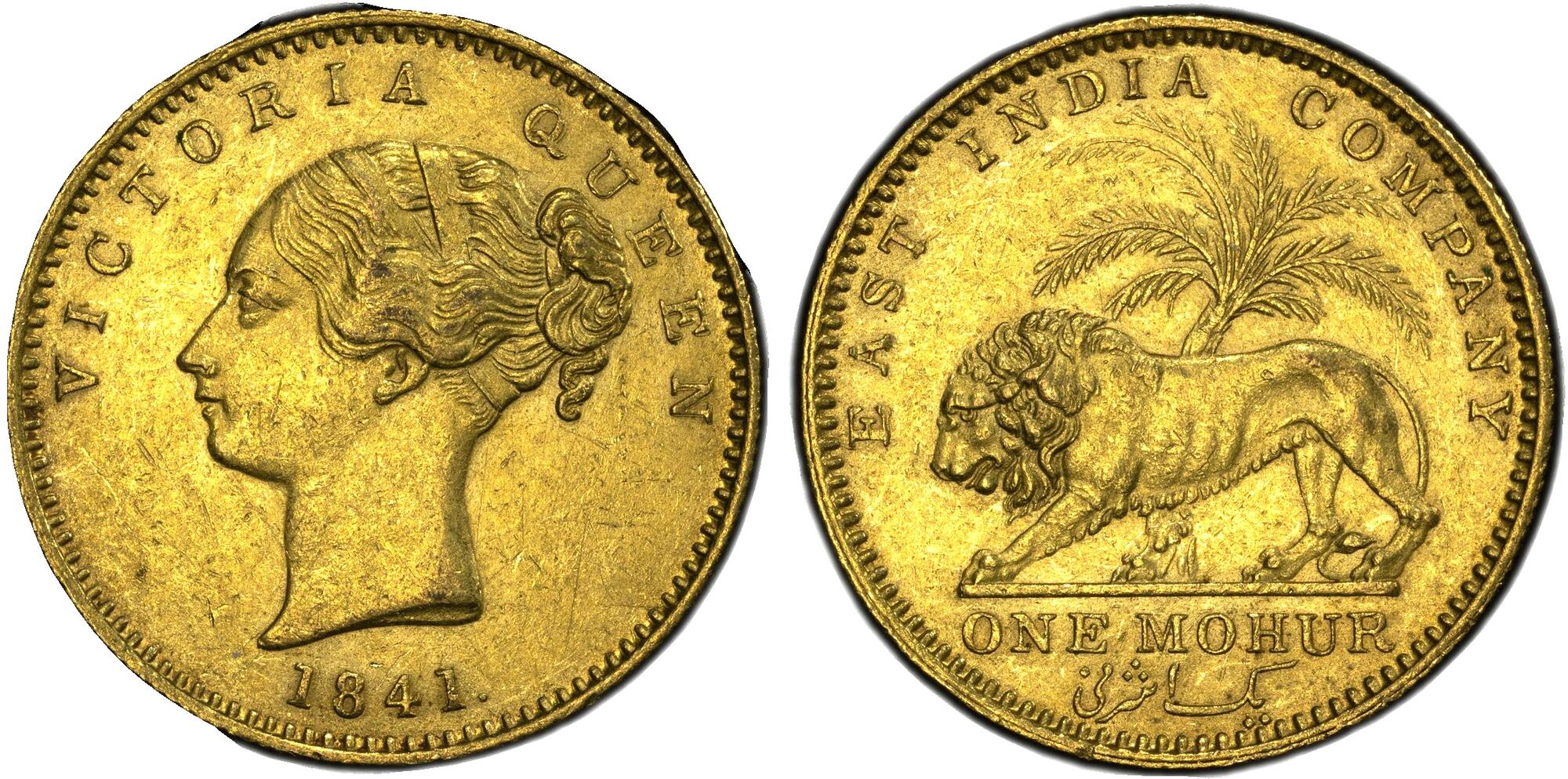 1840年 インド ルピー MS 61 とオリ千 JCC | ジャパンコインキャビネット / 英領インド 1840(C or B