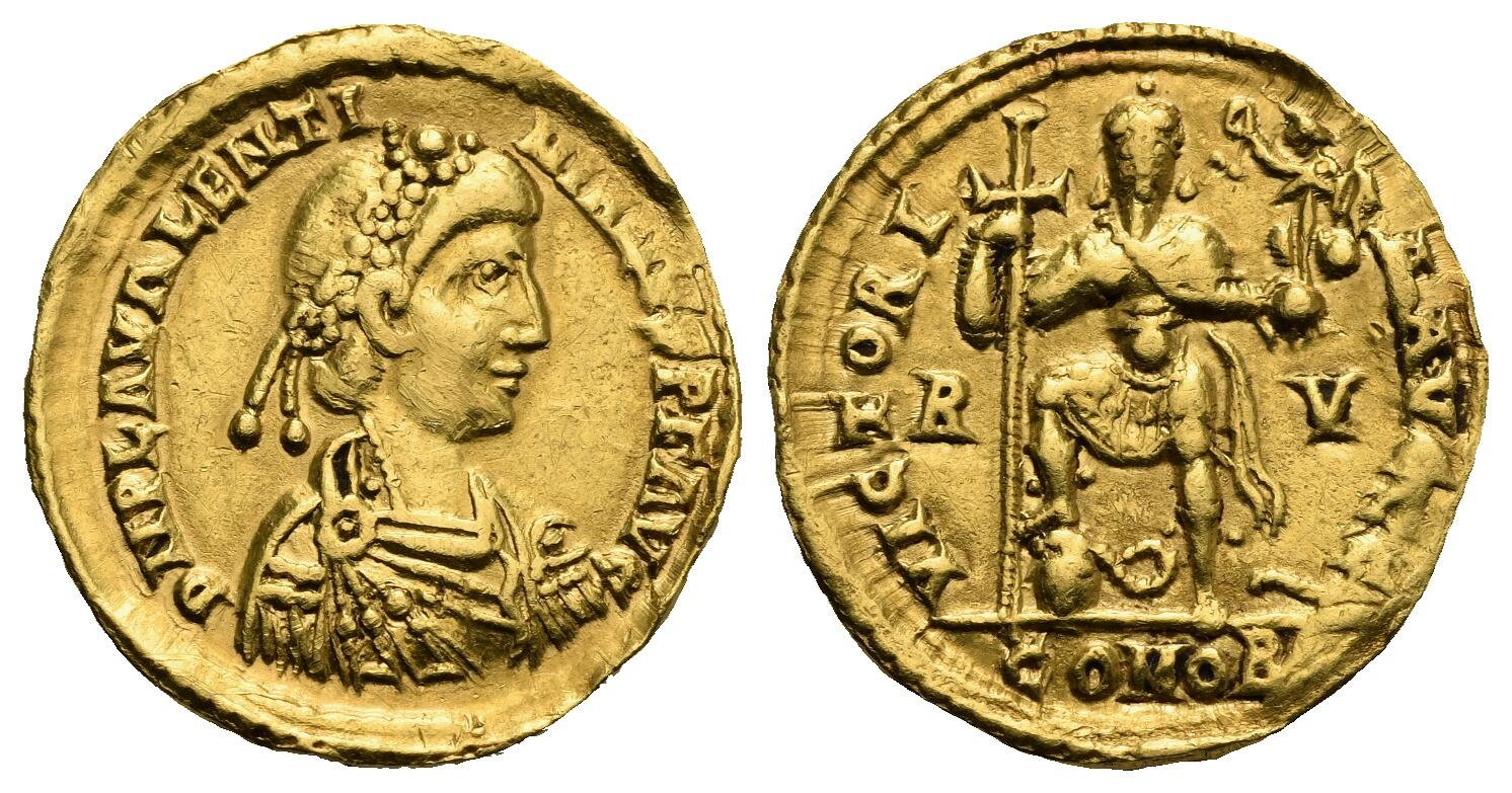 TKC104 ウァレンティニアヌス3世 CoinArchives.com Search Results : Valentinian III