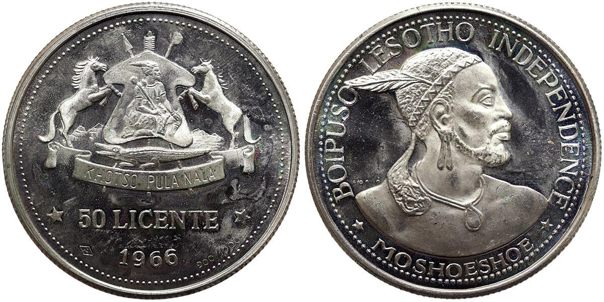 CoinArchives.com Search Results : lesotho