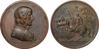 1802年 フランス ナポレオン ブロンズメダル NGC MS63BN 1802年 フランス ナポレオン ブロンズメダル NGC MS63BN 1802年