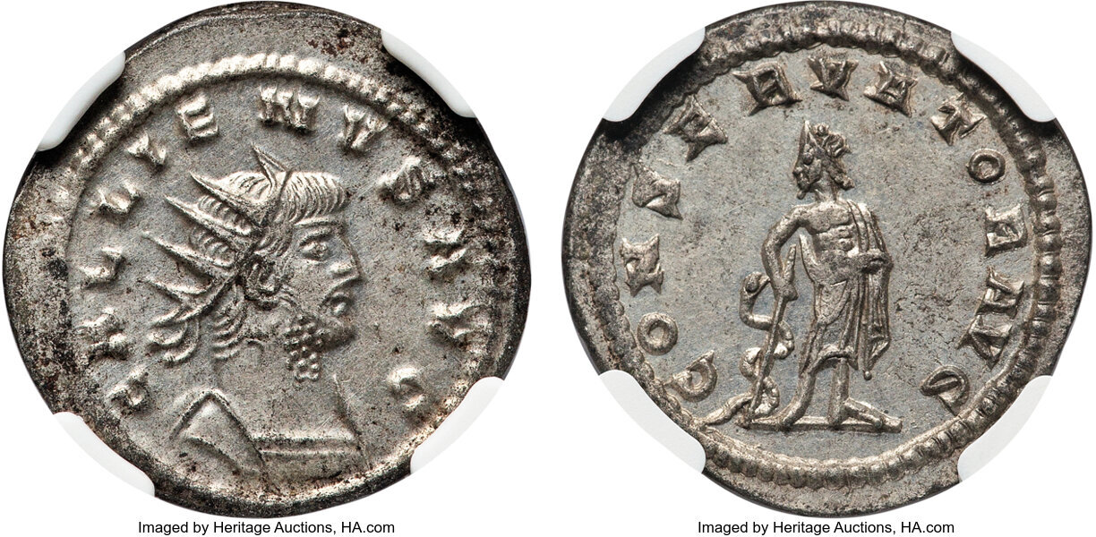 CoinArchives.com Search Results : Gallienus. AD 253-268. AR