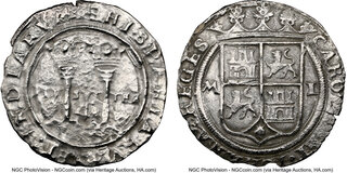 CoinArchives.com Search Results : Carlos & Juana 1504-1516