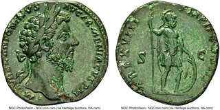 CoinArchives.com Search Results : Aurelius AND Sestertius