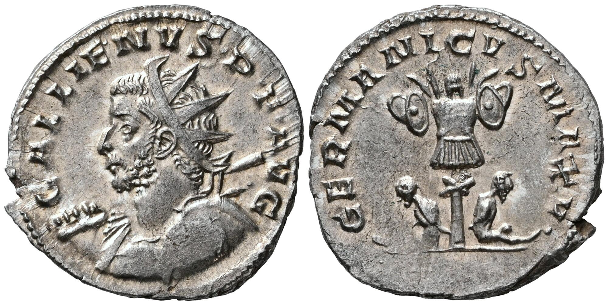 CoinArchives.com Search Results : Gallienus. AD 253-268. AR