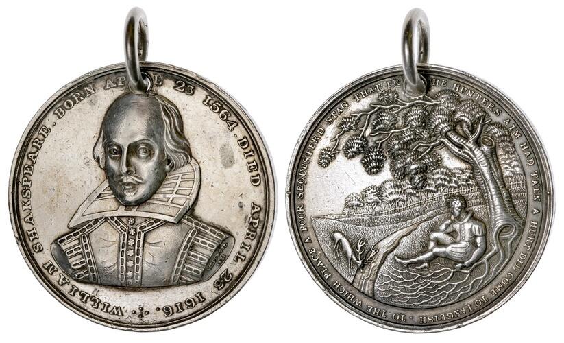 CoinArchives.com Search Results : shakespeare