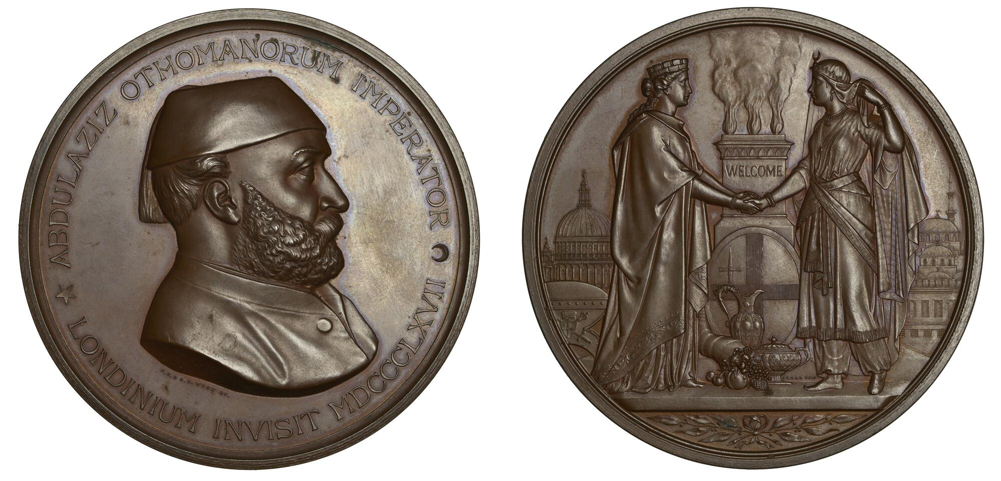 大英帝国 1912年 ロンドンシティギルド 青銅メダル