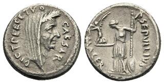 CoinArchives.com Search Results : caesar denarius 44 480