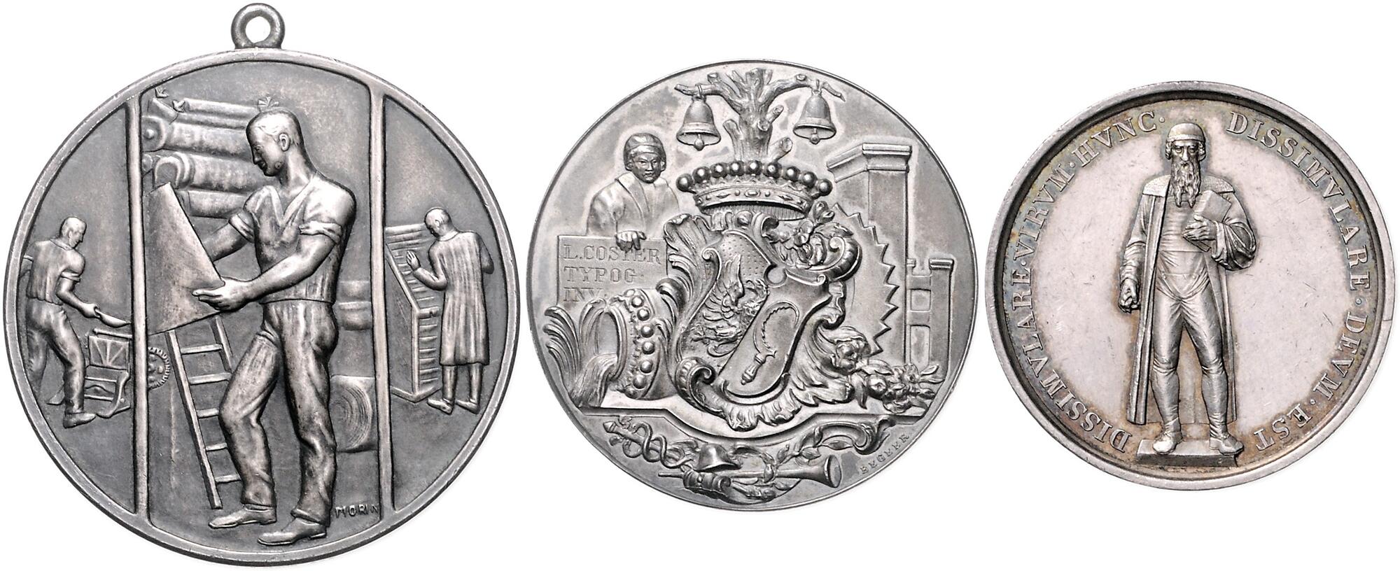 Série Complète Geocoins GIGA Mayence 2015 – Collection Gutenberg Pour Géocacheurs