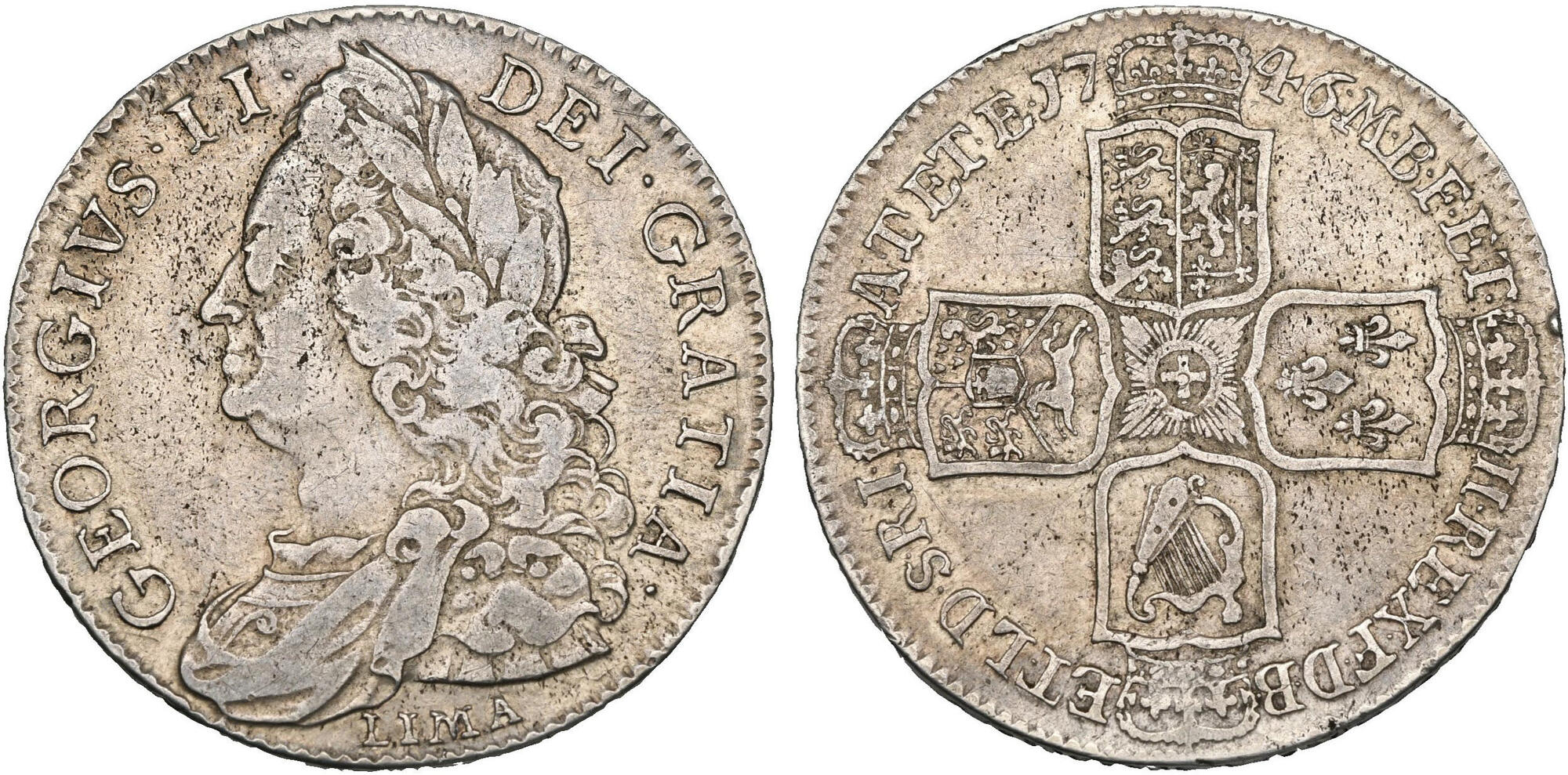CoinArchives.com Search Results : George II and lima