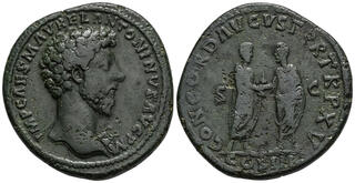 CoinArchives.com Search Results : Aurelius AND Sestertius
