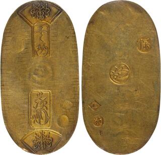 享保一分金 無刻印 PCGS XF－DETAIL 極美品 享保一分判金
