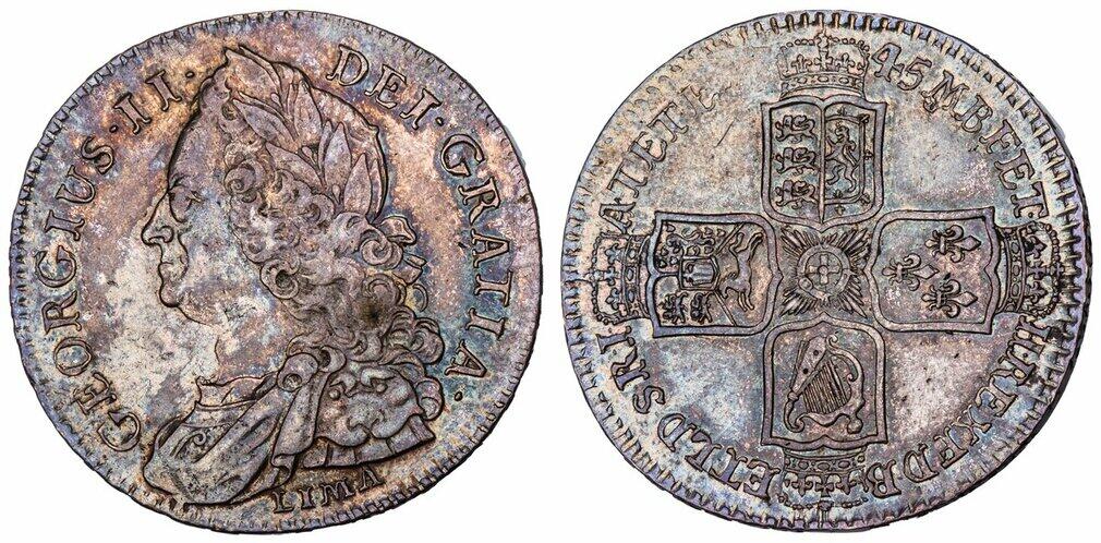CoinArchives.com Search Results : George II and lima