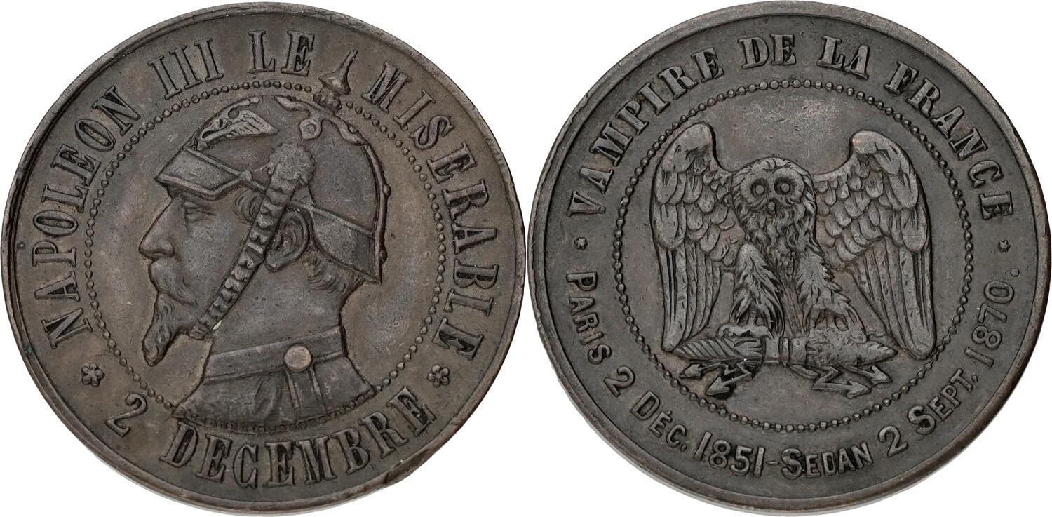 CoinArchives.com Search Results : napoleon III satiric