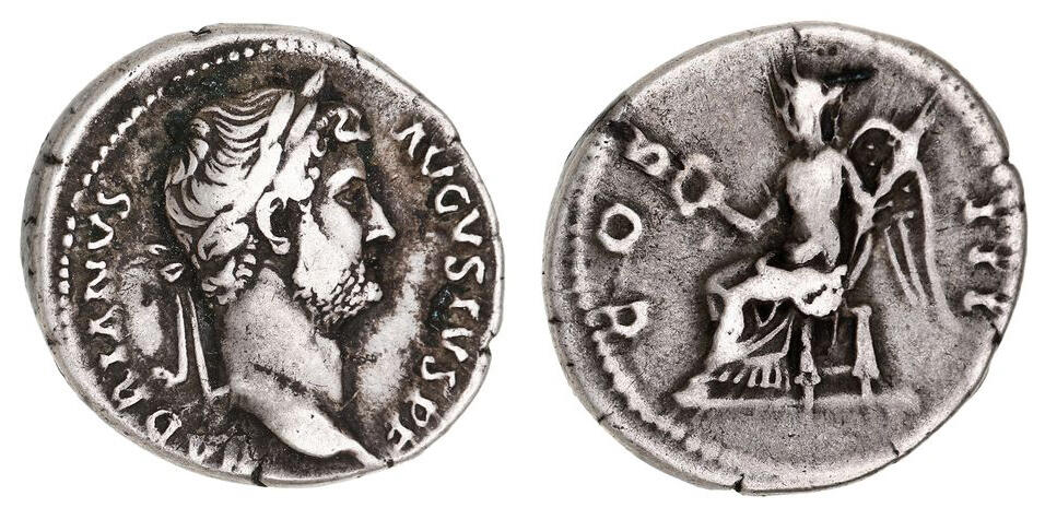 CoinArchives.com Search Results : hadrian AND Victory AND Denarius